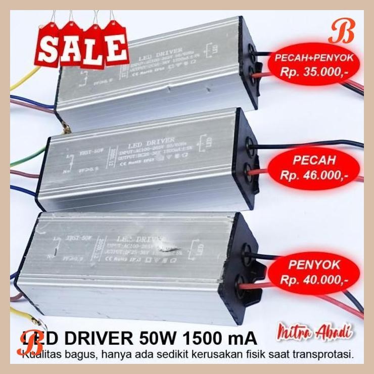 [MRA] OBRAL Ballast Spotlight LED Driver AISE 50W 50 Watt 1500 mA