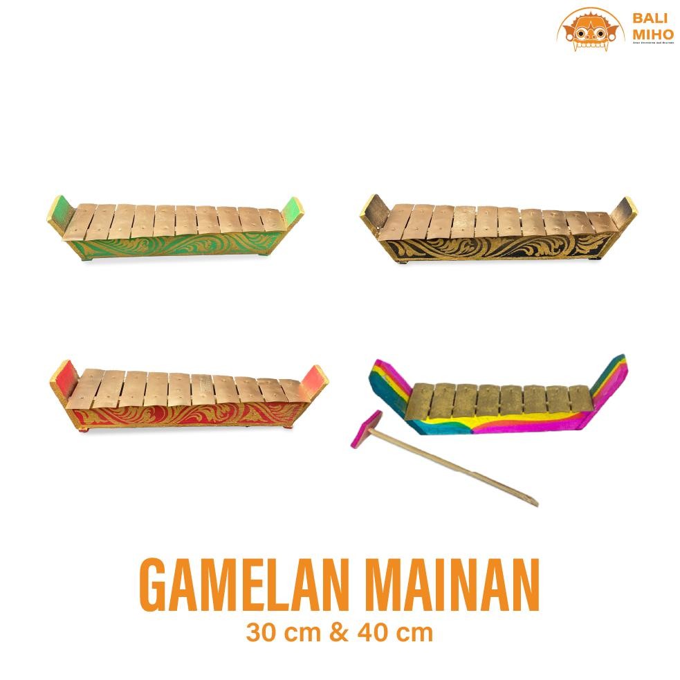 Living Mainan Gamelan Bali - Xylophone - Gangsa Mini - Mainan Tradisional Bali - Mainan Anak Anak - 