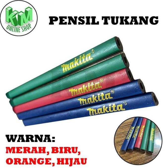 

Pensil Tukang Makita Pinsil Kayu Bangunan PSM Auto