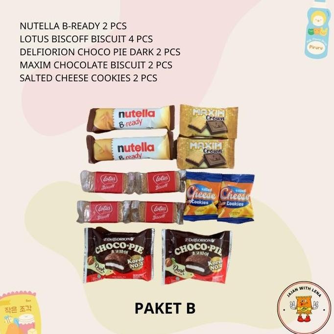

SNACK IMPORT MIX BY REQUEST ATAU PILIH PAKET