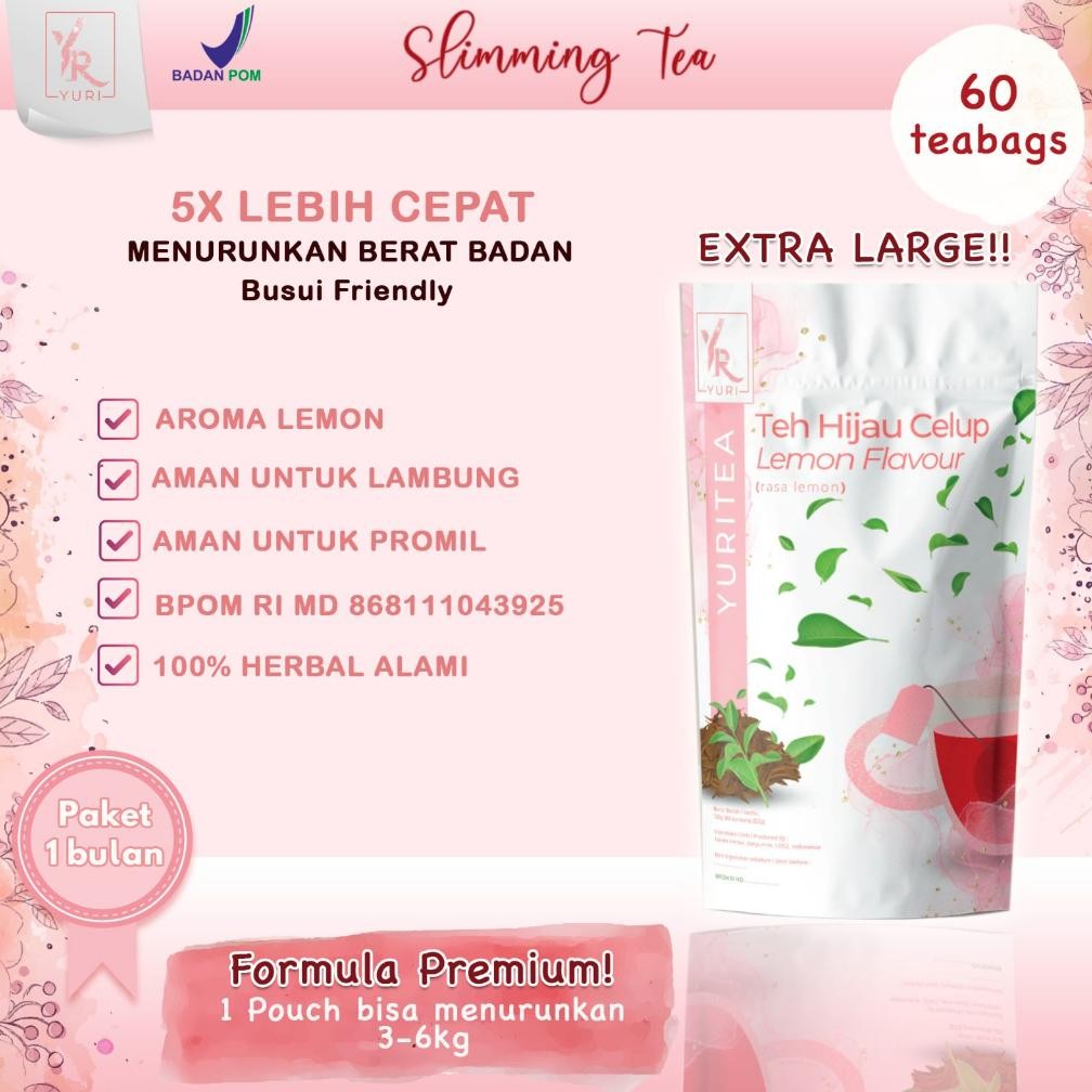 

Yuri Tea | Yuri Slimming Tea | Yuri Teh Hijau | Teh Pelangsing Herbal Alami
