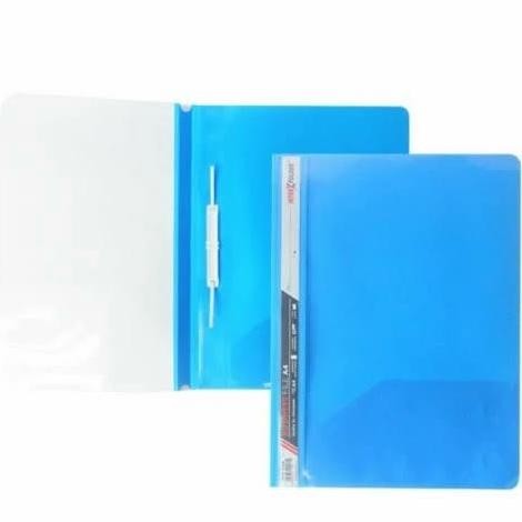 

Bussines file I Map plastik inter x A4 biru( isi 12 pcs) murah