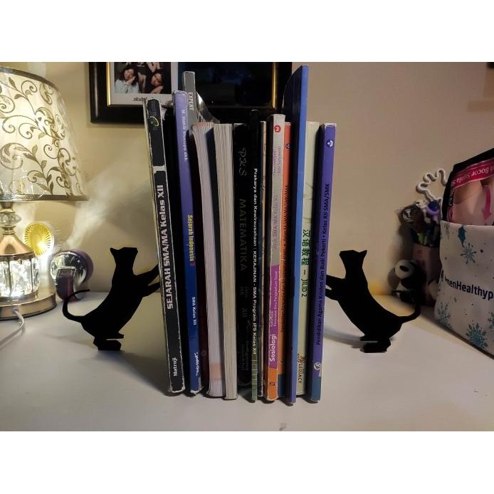 

Book Stand/Bookend/Pembatas Buku/Penahan Buku murah