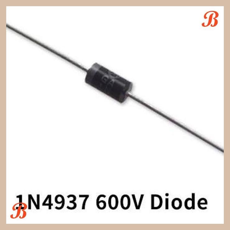 [SRE] IN4937 1N4937 Dioda Fast Recovery IN 1N 4937 Do-41 1A 600V Diode
