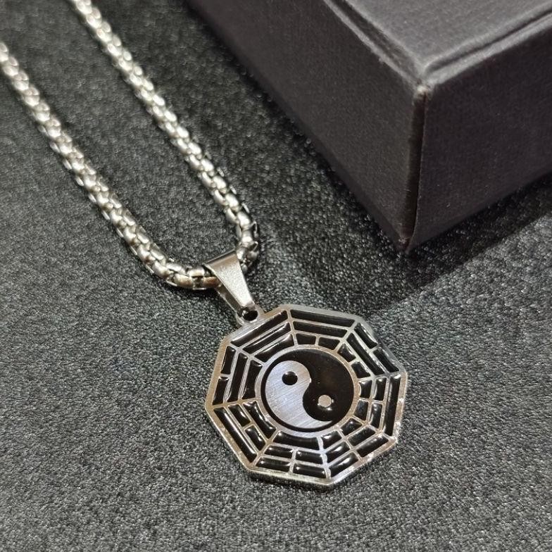 KEXA - Kalung Titanium Ying Yang Anti Karat