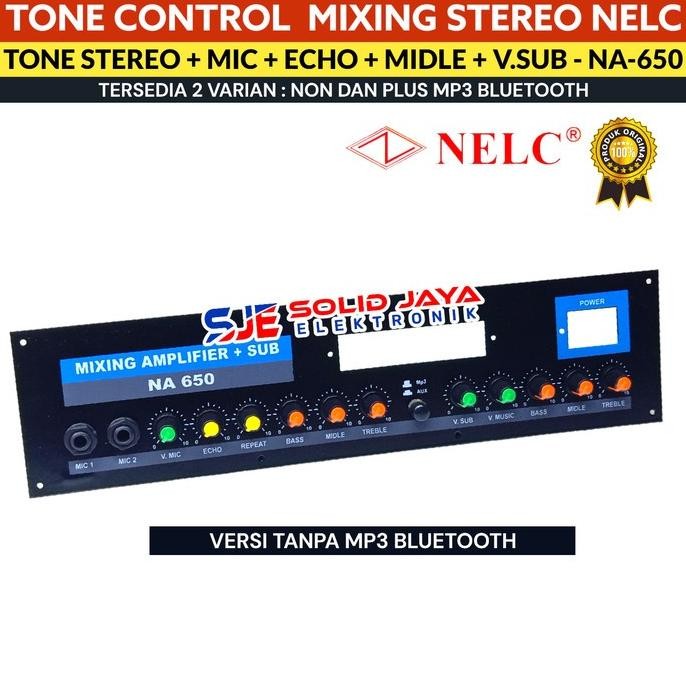 gdshop- KIT TONE CONTROL AKTIF MUSIK MIXING ACTIVE SUBWOOFER MIC MIC MULTIMEDIA NA-650 N-266 PLUS PA