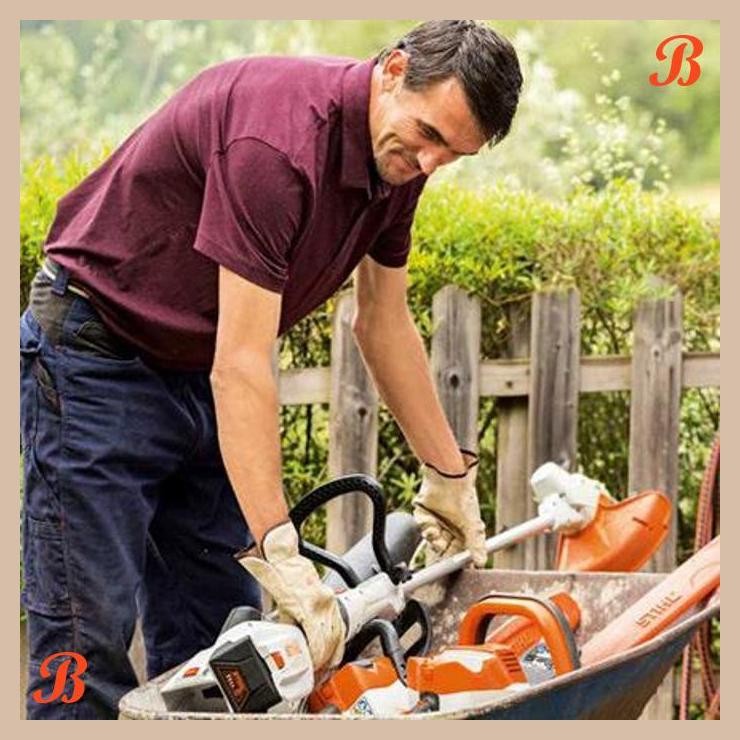 [JRB] GRASS TRIMMER CORDLESS STIHL FSA-56 WITH AK-10 N AL-101 CHARGER ORIGIN
