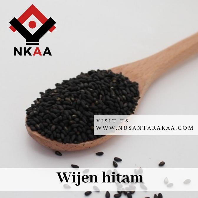 

Promo Wijen Hitam / Black Sesame Seed 1000 Gr