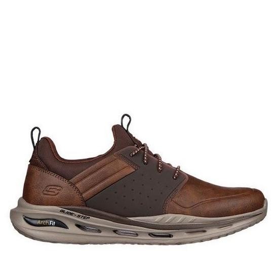 Skechers Arch Fit Orvan Men's Sneakeer - Brown