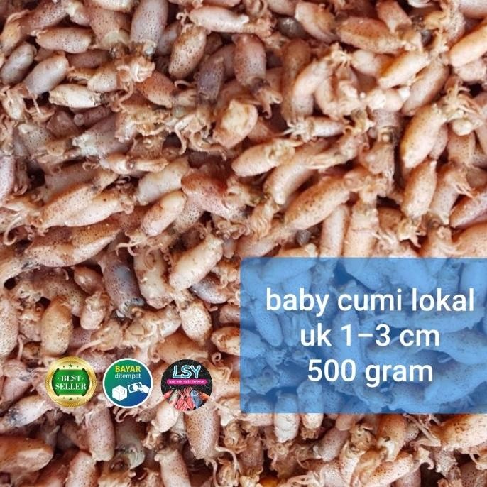 

Murah Ikan Asin Baby Cumi Super1 500 Gram