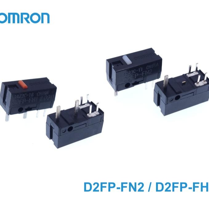 Omron D2Fp-Fn2 - D2Fp-Fh Optical Micro Switch Mouse - Tombol Klik 6 Pin