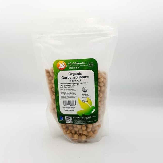 

Murah Health Paradise Organic Garbanzo 500 G (Chickpea)