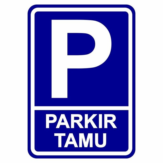 

Rambu Plang Parkir Khusus Tamu 35Cm X 50Cm Plat Alumunium Original