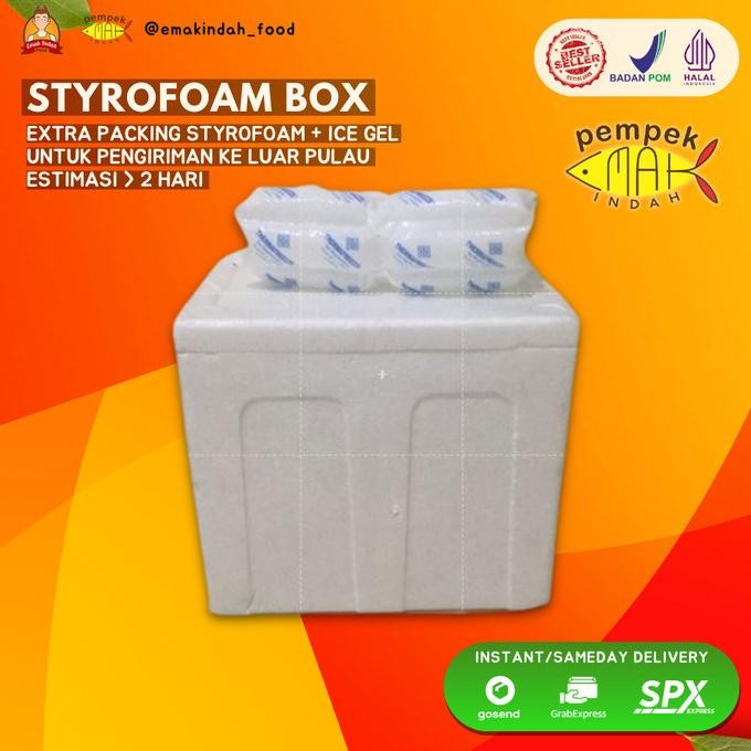 

Tambahan Styrofoam Dan Thermafreeze (Utk Pengiriman Luar Kota/Pulau) Best Seller