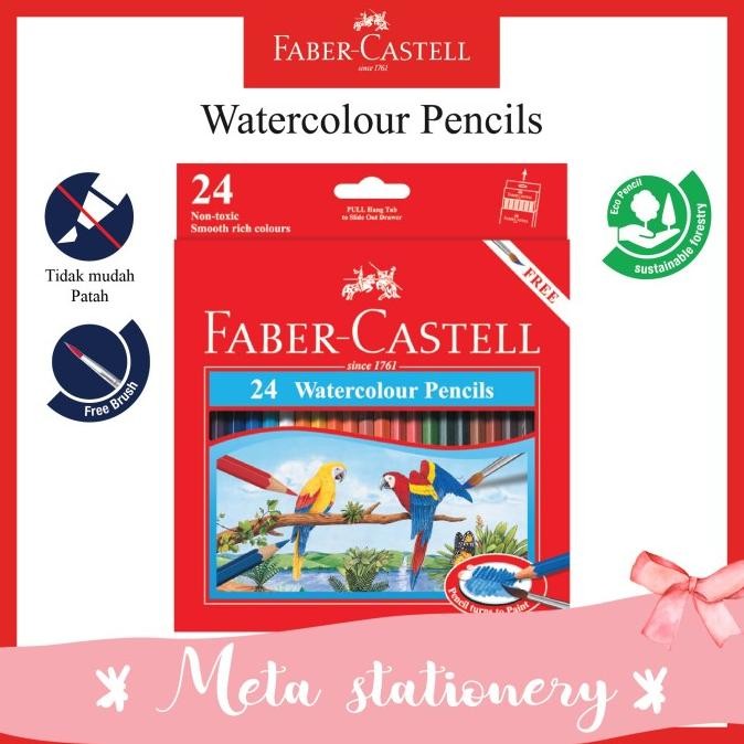 

Terbaru Pensil warna Water Color Faber Castell 24