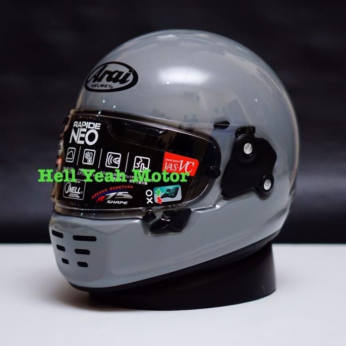 Clone Arai Neo Rapide New Grey 1:1 Premium Not Shoei Tsr Scott Rx7 X - Asli