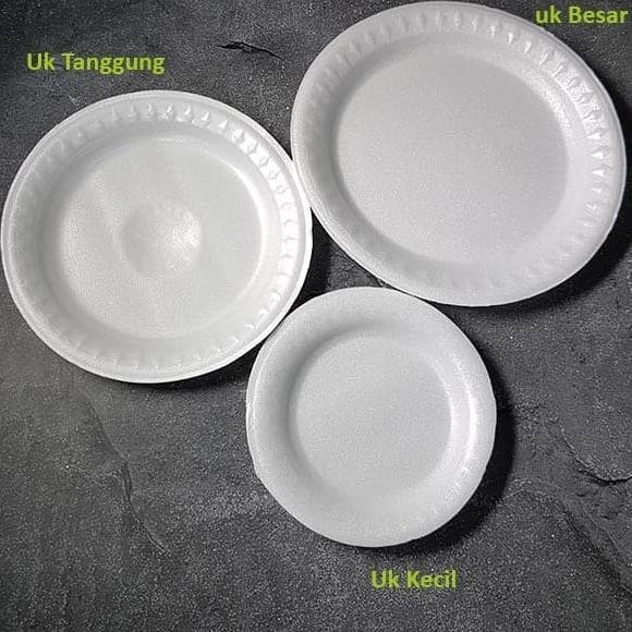

Piring Gabus Kecil Isi 250 Pc Styrofoam / P6 Terbaru