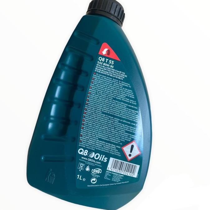 Terlaris Q8 T55 80W90 Oli Gardan & Oli Transmisi 80W-90 80W/90 Original Ready Stok