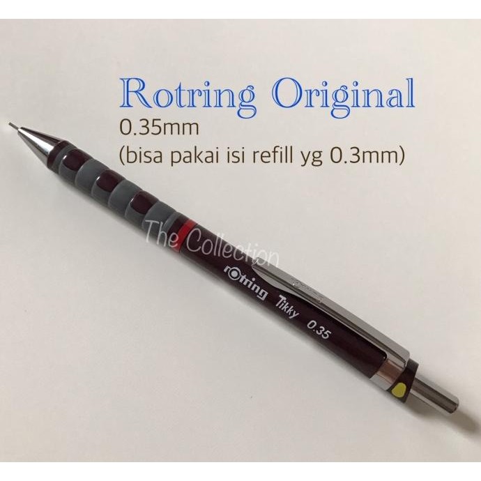 

Terbaru ATK302RT 0.35mm Rotring Pensil Mekanik Rotring Tikky Mechanical Pencil
