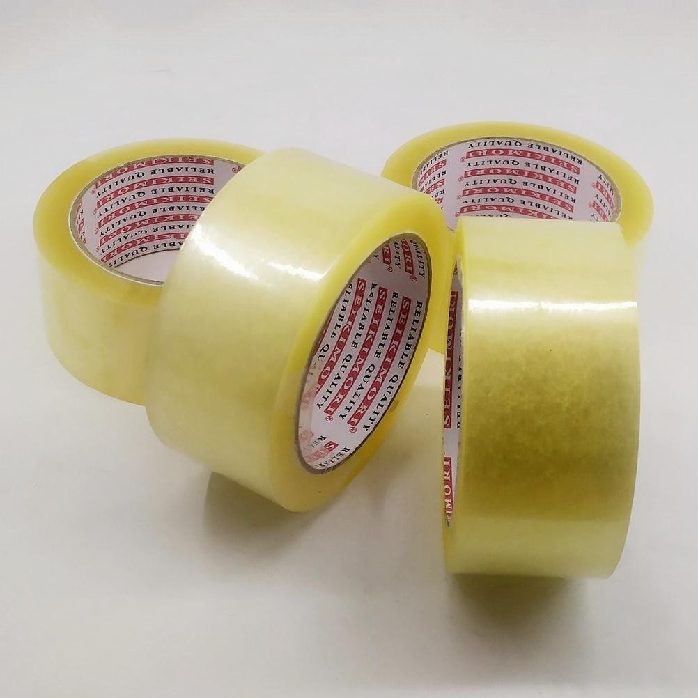 Terbaru Lakban Solatip Solasi  Bening 100 Yard Panjang 100 Meter Super Lengket Dan Kuat Viral