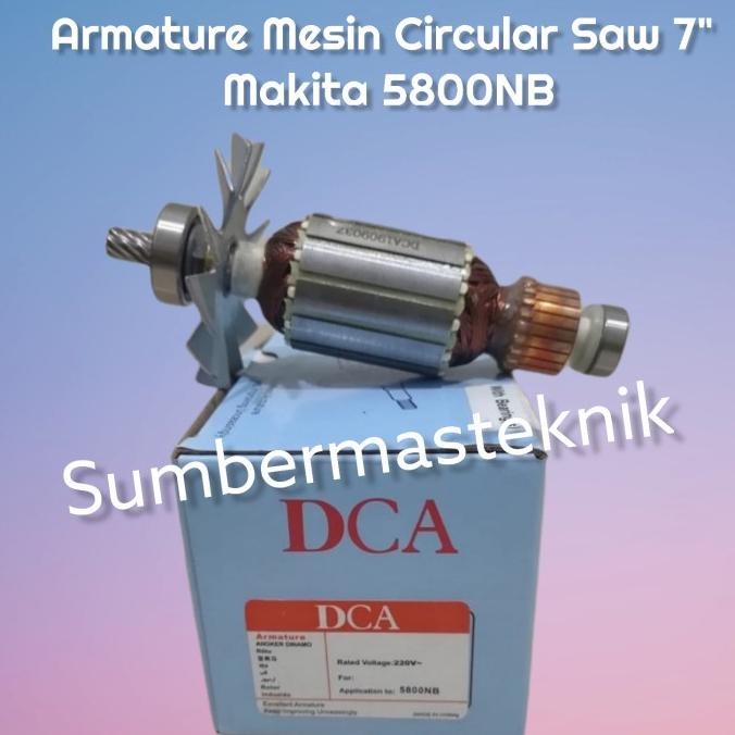ARMATURE MAKITA 5800NB ANGKER MESIN CIRCULAR SAW MAKITA 7" 5800 NB