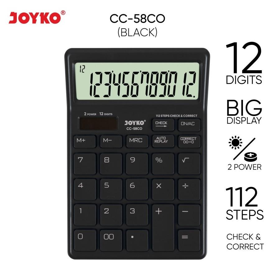 

Paling Murah!!! Kalkulator Joyko Cc 58Co Calculator Check Correct Cc58Co 12 Digit Tombol Besar Terlaris