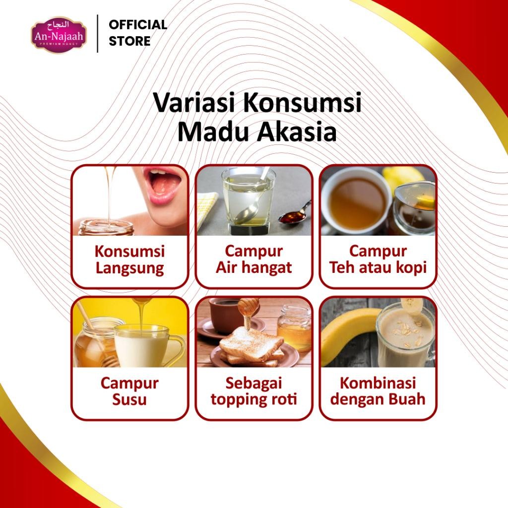 

Madu Murni Asli 100% Original Tanpa Campuran 330 Gram An-Najaah Multifora