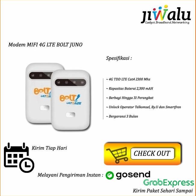 NEW Modem Wifi MIFI Telkomsel & Smartfren 4G LTE Bolt Juno Movimax MV005