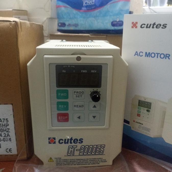 Spesial Inverter Cutes Ct-2002Es-A75 0,75Kw 1Hp 220V Original