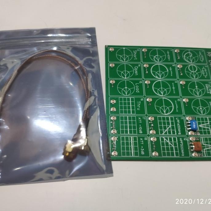 RF Demo Kit Nano VNA RF Tester Board for NanoVNA Vector