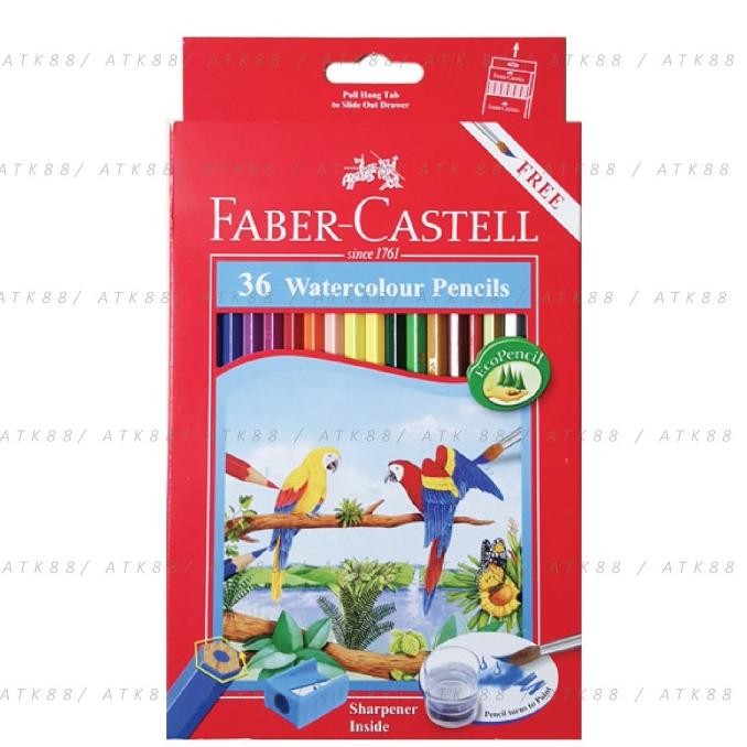 

Terbaru Pensil Warna Faber-Castell 36 Watercolour Pencils (#114466)
