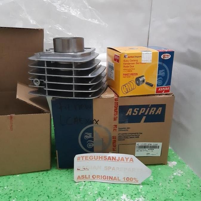 Blok Seher + Paket Piston Kfm Legenda Supra Fit / New, Revo Old Aspira