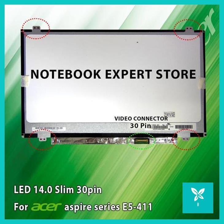 | AHN | Layar Laptop LCD LED Acer E1-470G, E1-422, V5-471, E14, E5-471, Z1402