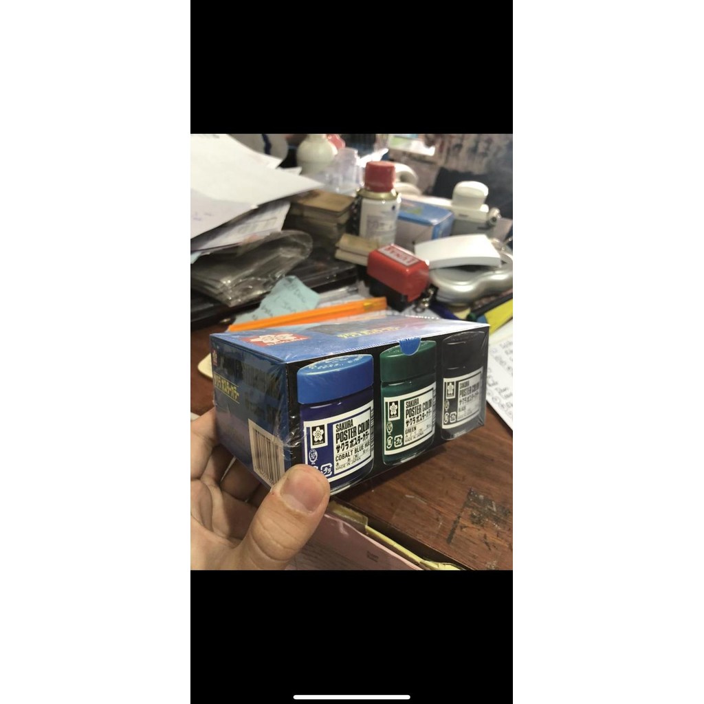 

Cat poster sakura 30 ml set isi 6