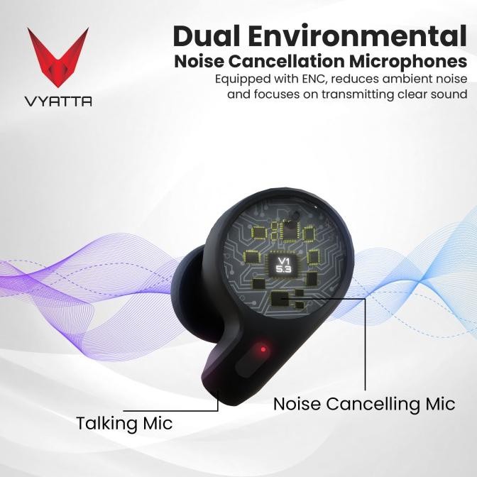 AIRBOOM PHANTOM TWS Bluetooth Earphone QCC Aptx - 14in1 Touch Control