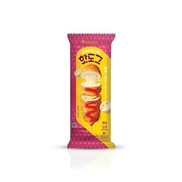 

KPOKI CHEESE & FISH CAKE CORNDOG 80 GR