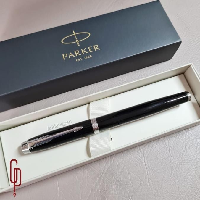 

Tersedia Pulpen Parker Im Black Chrome Trim Ct Roller Ball Rb Original