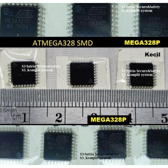 AT MEGA328P SMD ATMEGA 328 ATMEGA328 ATMEGA328P Mega 328P