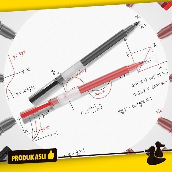 

Tersedia Xiaomi Mi Jumbo Ink Gel Pen High Capacity Pena Pulpen Gel Original