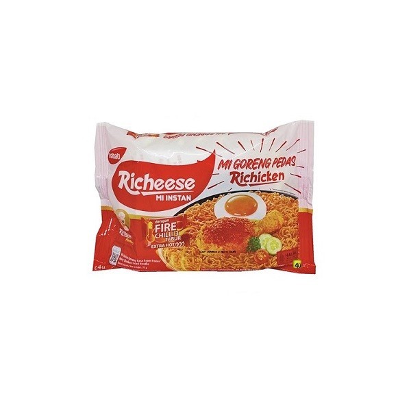 

RICHEESE MI GORENG PEDAS RICHICKEN 77G