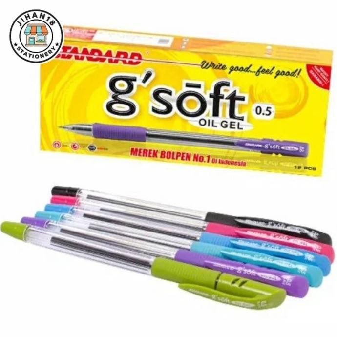 

Tersedia Pulpen Standard G-Soft / Pack