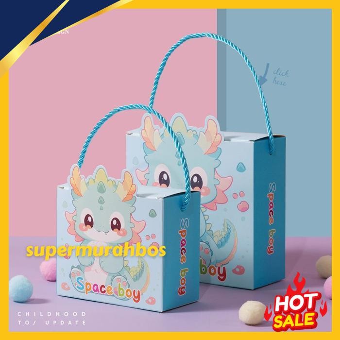

PAOPAO PAPERBOX HAPPY BABY THE DRAGON CUTE KOTAK HAMPERS TALI DESIGN BEST SELLER !!