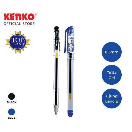 

Tersedia Kenko Gel Pen Easy Gel / Pulpen Easy Gel Kenko