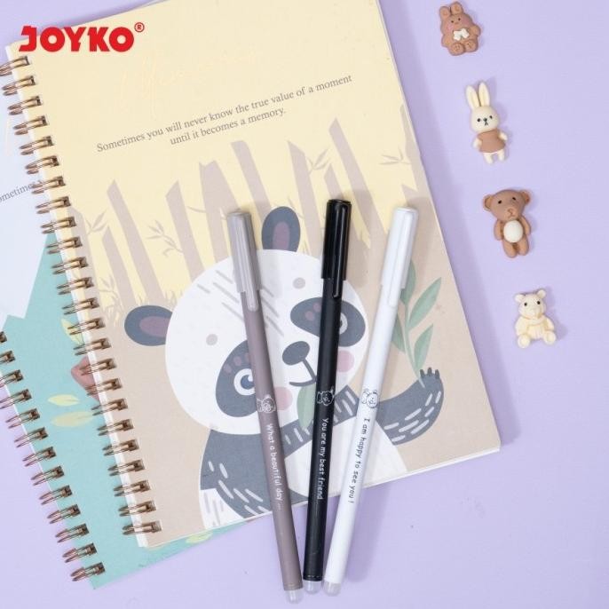 

Tersedia Ballpoint Gel Joyko Gel Erasable, Pulpen Bisa Dihapus
