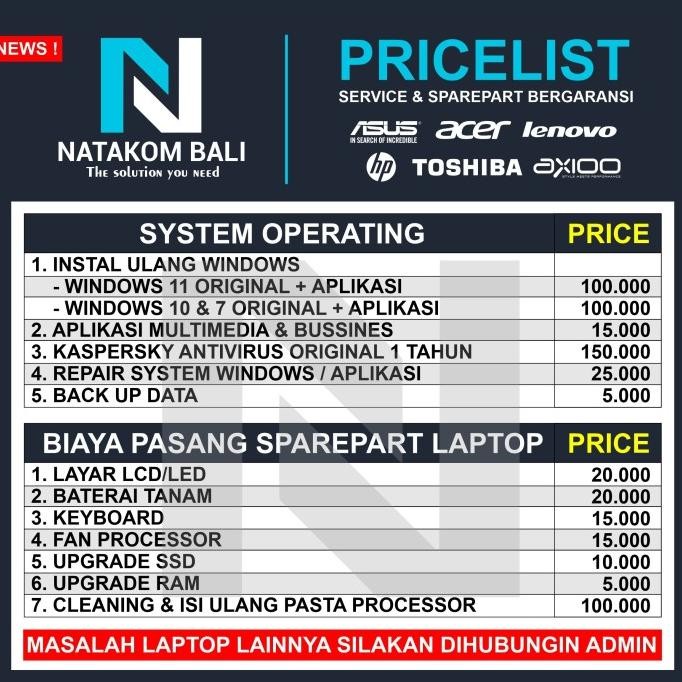 KEYBOARD LAPTOP ORI ASUS X441U X441B X441M X441N X441NA X441NC
