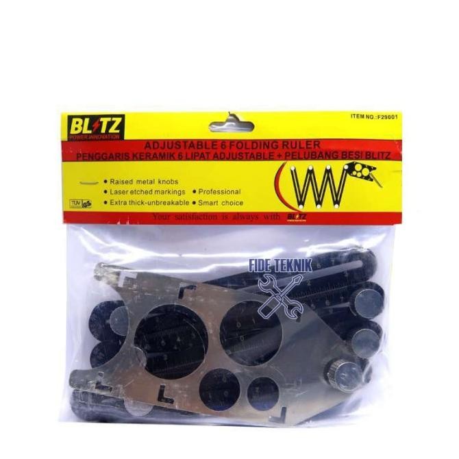 

siap kirim blitz penggaris keramik 6 lipat penanda lubang dan bentuk granite