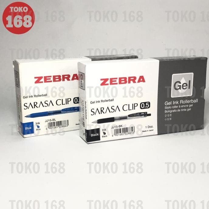 

Tersedia Zebra Sarasa Clip Pen/ Pulpen / Gel Pen 0.5 (Lsn)
