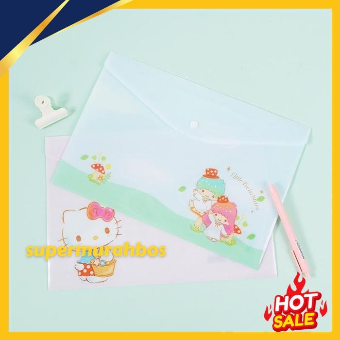 

MAP HELLO KITTY & FRIENDS FOLDER A4 IMPORT PREMIUM BEST PRODUK !!