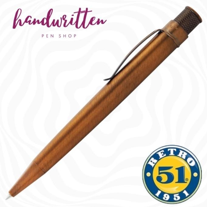 

Tersedia Retro 51 Tornado Rollerball Ballpoint Pen Vintage Metalsmith/ Pulpen