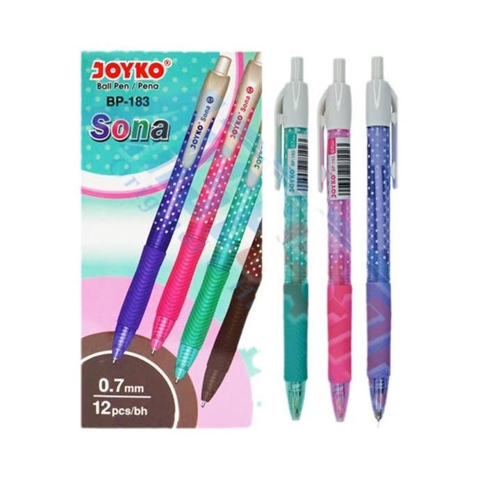 

Tersedia Pulpen Joyko Bp-183 Sona